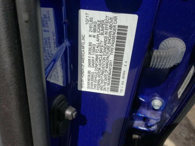 19UUB2F68JA012011 Acura Tlx Tech+a