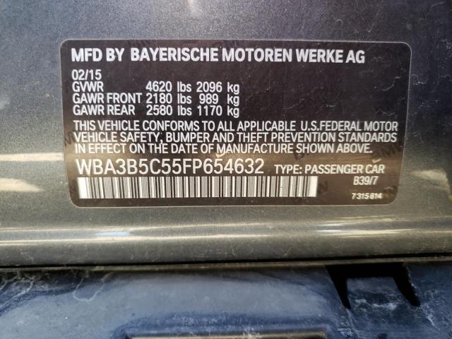 WBA3B5C55FP654632 BMW 328 Xi Sulev