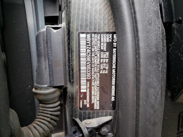 WBY1Z4C59EVX63393 BMW I3 REX