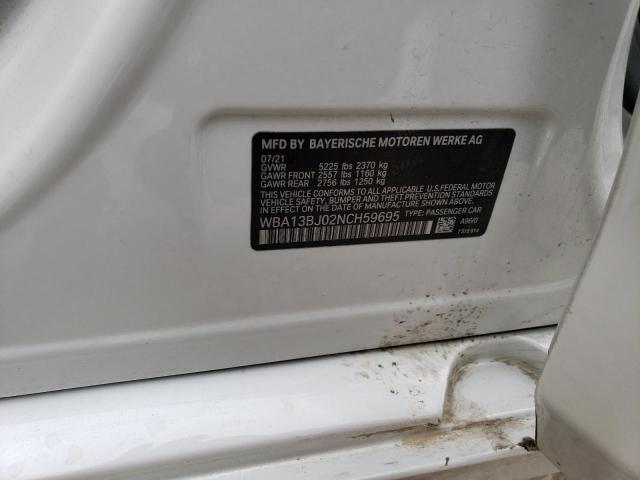 WBA13BJ02NCH59695 BMW 530 XI