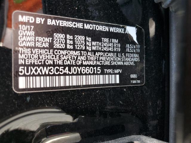 5UXXW3C54J0Y66015 BMW X4 Xdrive28i