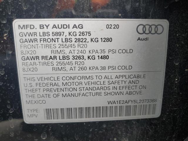 WA1E2AFY5L2073368 Audi Q5 E Premium Plus
