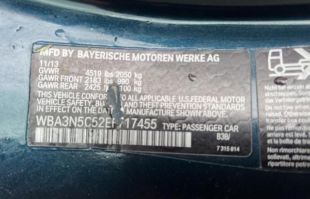 WBA3N5C52EF717455 BMW 428 XI