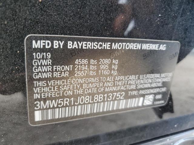 3MW5R1J08L8B13752 BMW 330I