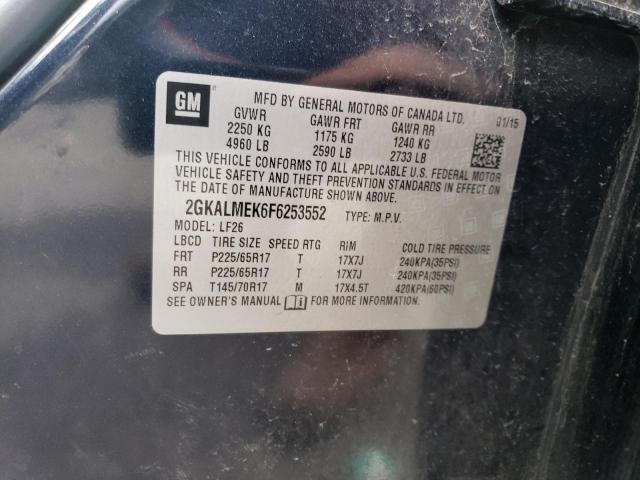 2GKALMEK6F6253552 GMC Terrain Sle