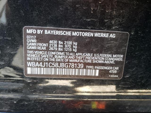 WBA4J1C58JBG78139 BMW 430i Gran Coupe