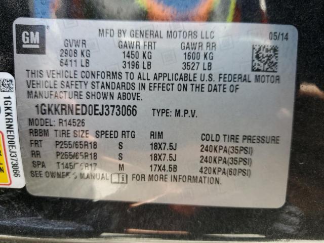 1GKKRNED0EJ373066 GMC ACADIA SLE