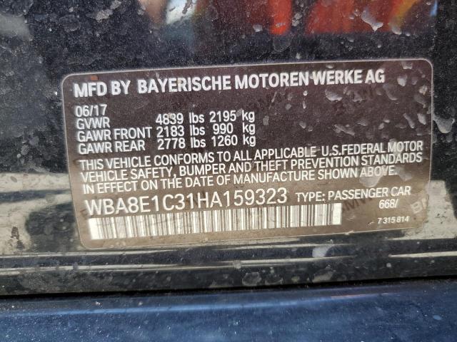 WBA8E1C31HA159323 BMW 330e