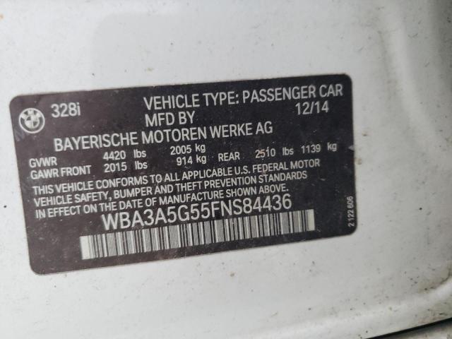 WBA3A5G55FNS84436 BMW 328 I