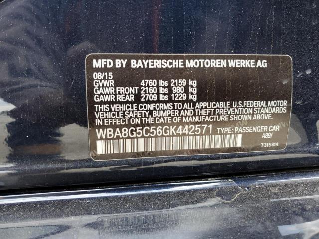 WBA8G5C56GK442571 BMW 328 XI