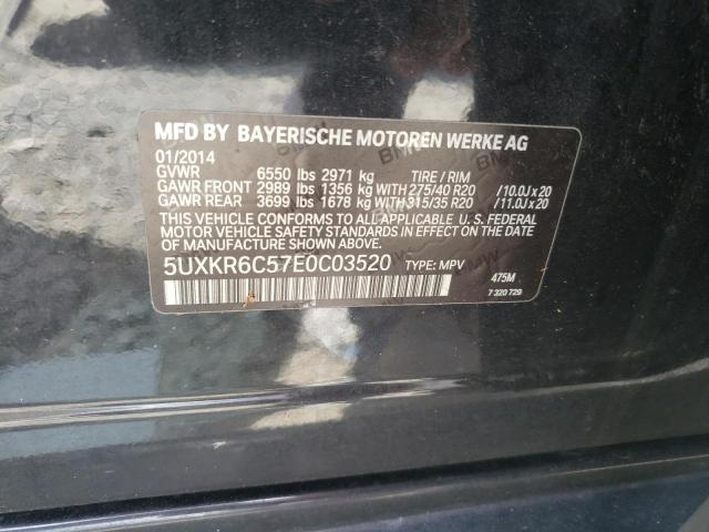 5UXKR6C57E0C03520 BMW X5 Xdrive50i