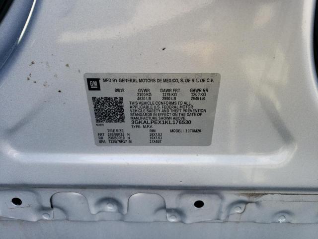 3GKALPEX1KL176530 GMC Terrain Slt
