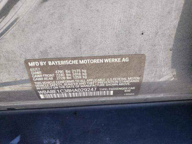 WBA8E1C38HA029247 BMW 330e