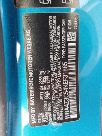 WBA4Z3C54KEF31885 BMW 430xi
