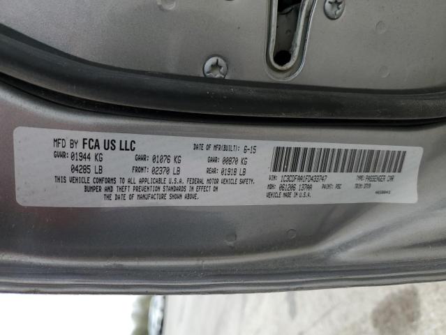 1C3CDFAA1FD433747 Dodge DART SE