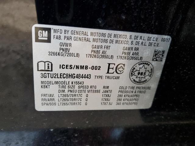 3GTU2LEC8HG484443 GMC Sierra K1500
