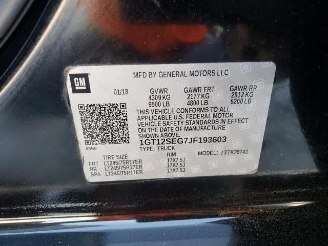 1GT12SEG7JF193603 GMC Sierra K2500 Sle