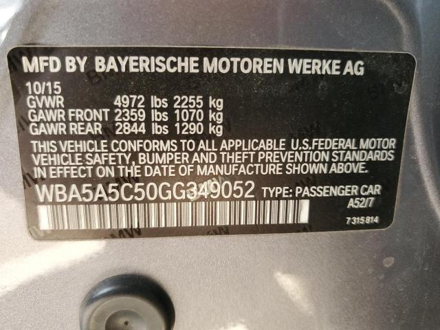 WBA5A5C50GG349052 BMW 528 I