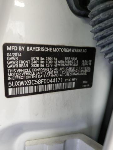 5UXWX9C58F0D44171 BMW X3 Xdrive28i