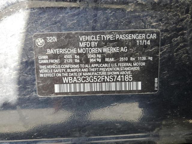 WBA3C3G52FNS74185 BMW 320 I Xdrive