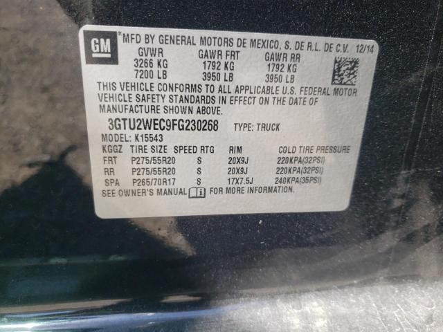3GTU2WEC9FG230268 GMC Sierra K1500 Denali