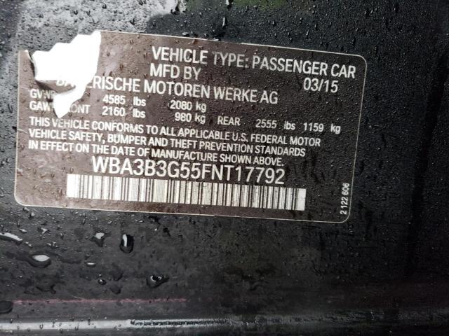 WBA3B3G55FNT17792 BMW 328 XI