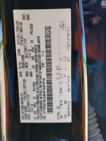 1FTEW1EG4HFA47914 Ford F150 Supercrew