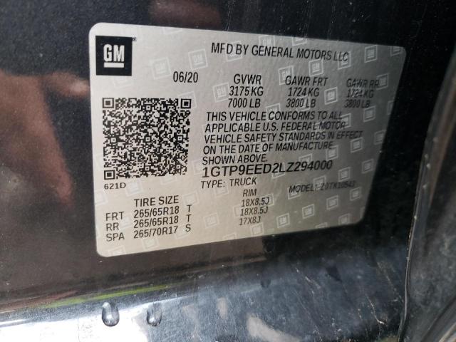 1GTP9EED2LZ294000 GMC Sierra K1500 At4