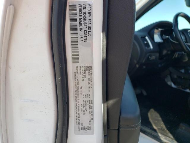 1C4SDJCT9LC394786 Dodge Durango R/t