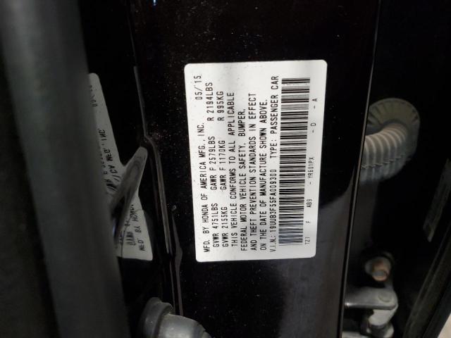 19UUB3F55FA009300 Acura TLX TECH