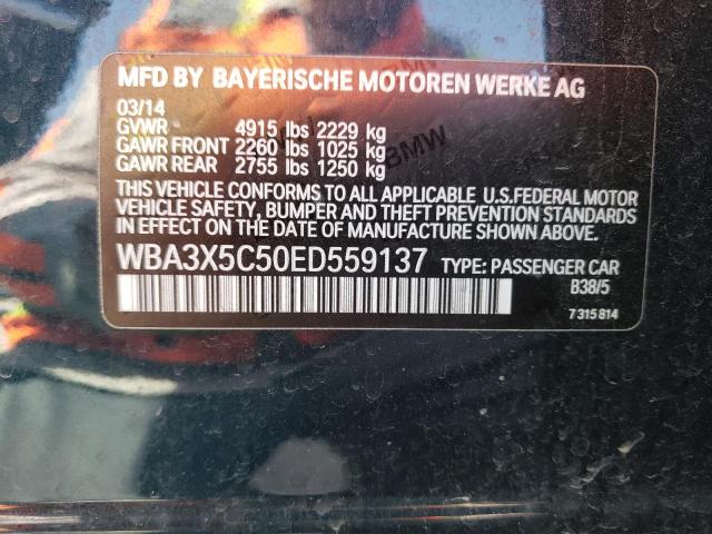 WBA3X5C50ED559137 BMW 328 XIGT