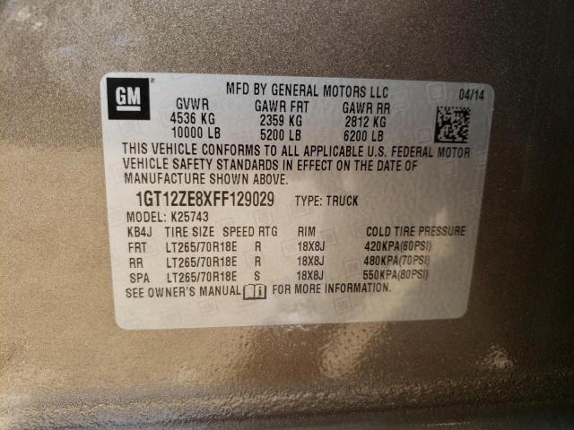 1GT12ZE8XFF129029 GMC Sierra K2500 Slt