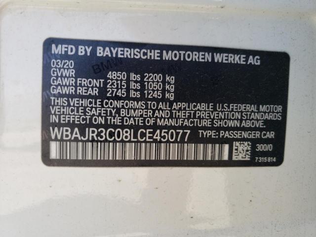 WBAJR3C08LCE45077 BMW 530 I