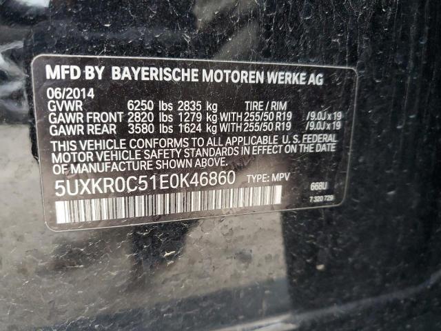 5UXKR0C51E0K46860 BMW X5 Xdrive35i
