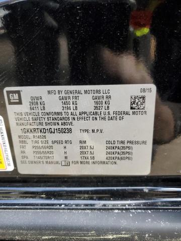 1GKKRTKD1GJ150238 GMC Acadia Denali