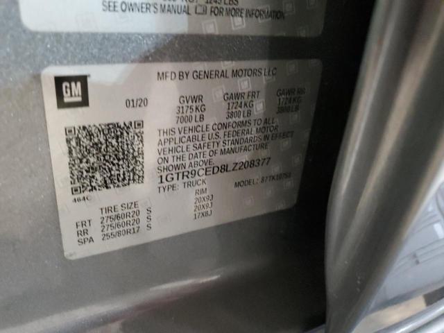 1GTR9CED8LZ208377 GMC Sierra K1500 Elevation