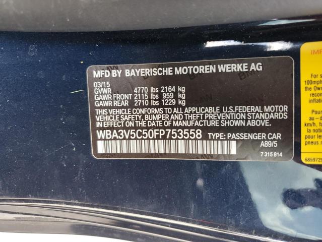 WBA3V5C50FP753558 BMW 428 I