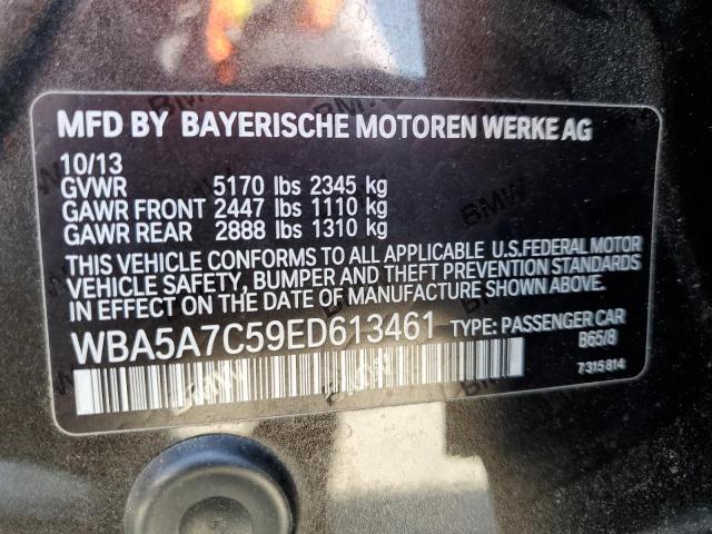 WBA5A7C59ED613461 BMW 528 XI