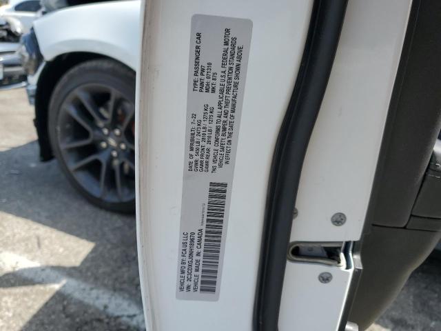 2C3CDXGJ0NH189670 Dodge Charger Scat Pack