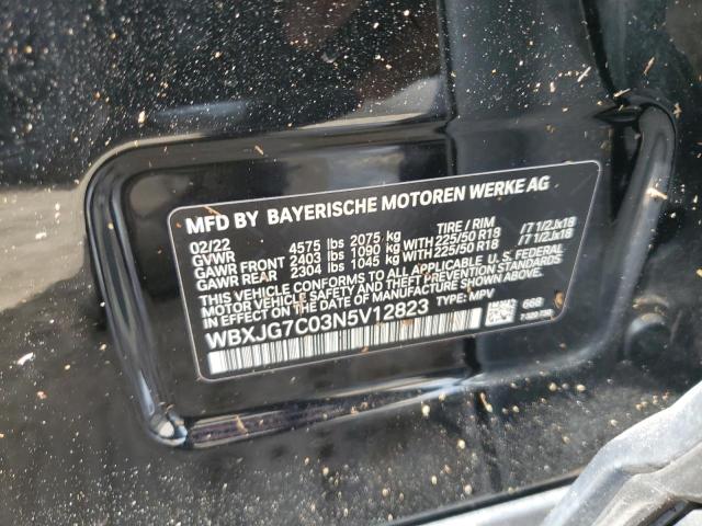 WBXJG7C03N5V12823 BMW X1 Sdrive28i
