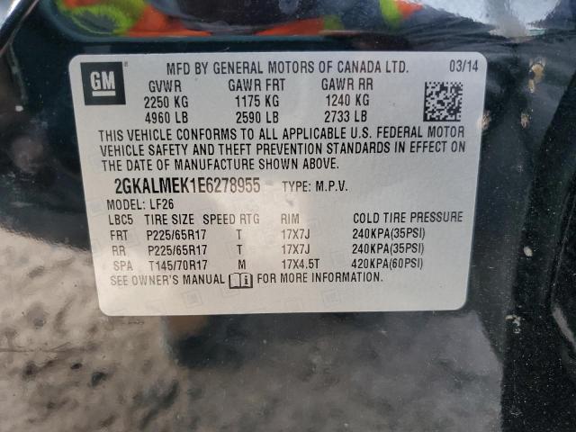 2GKALMEK1E6278955 GMC Terrain Sle