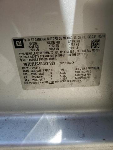 3GTU2LEC3GG327823 GMC Sierra K1500