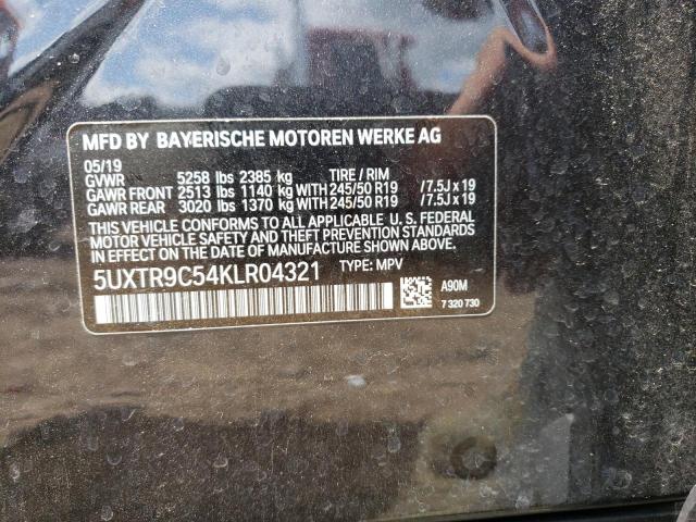 5UXTR9C54KLR04321 BMW X3 Xdrive30i