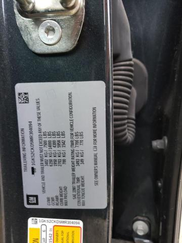 1GKS2CKD5MR304094 GMC Yukon At4