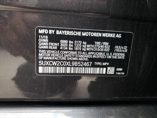 5UXCW2C0XL9B52467 BMW X7 Xdrive40i