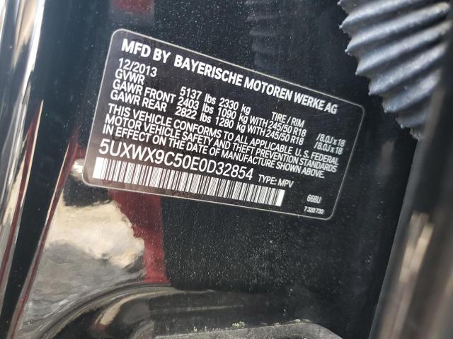 5UXWX9C50E0D32854 BMW X3 Xdrive28i
