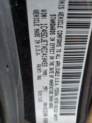 1C4SDJETXEC410493 Dodge Durango Citadel