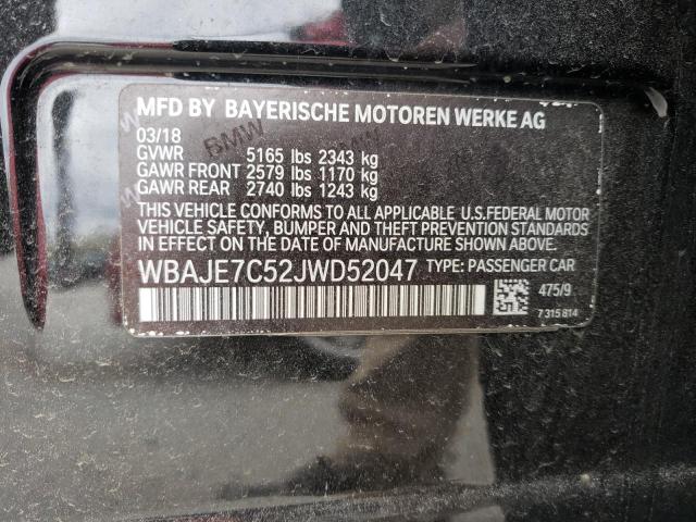 WBAJE7C52JWD52047 BMW 540 XI