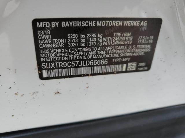 5UXTR9C57JLD66666 BMW X3 Xdrive30i