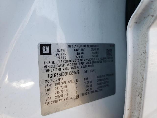 1GTG5BE30G1339439 GMC Canyon